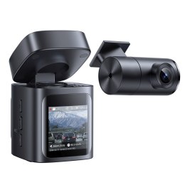 Kamera samochodowa wideorejestrator z akumulatorem 4K 1080p WiFi GPS - czarny