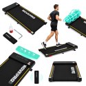 Bieżnia domowa elektryczna 10 km/h walking pad treningowy pod biurko pilot aplikacja MOVEPRO
