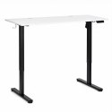 Biurko elektryczne 120x60 cm podnoszone regulacja wysokości 72-118 cm biały blat ModernHome