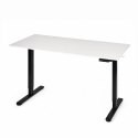 Biurko elektryczne 120x60 cm podnoszone regulacja wysokości 72-118 cm biały blat ModernHome