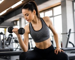 Hantle sześciokątne zestaw 2x3 kg ciężarki do ćwiczeń obciążniki fitness czarne MOVEPRO