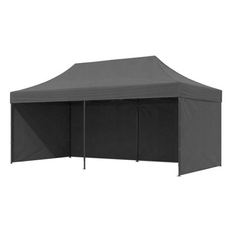 PAWILON HANDLOWY Ogrodowy Eventowy 3x6m Automatyczny - SZARY