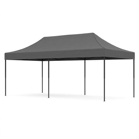 PAWILON HANDLOWY Ogrodowy Eventowy 3x6m Automatyczny - SZARY