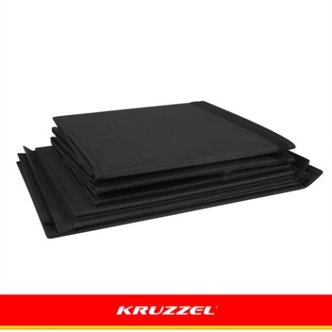 Skrzynia na zabawki - czarna Kruzzel