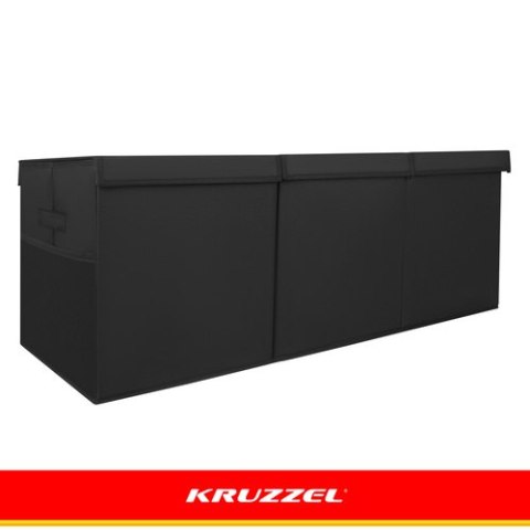Skrzynia na zabawki - czarna Kruzzel