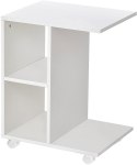 Stolik kawowy szafka nocna na kółkach organizer ModernHome