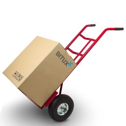 Wózek ręczny magazynowy 200kg czerwony BITUXX