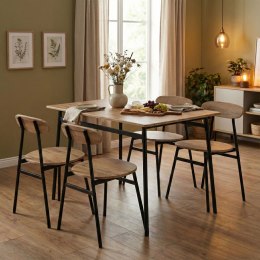 Zestaw mebli do jadalni kuchni stół + 4 krzesła OSLO ModernHome