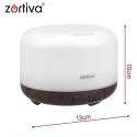 Dyfuzor zapachowy- nawilżacz LED z pilotem Zortiva