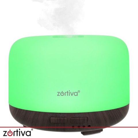 Dyfuzor zapachowy- nawilżacz LED z pilotem Zortiva