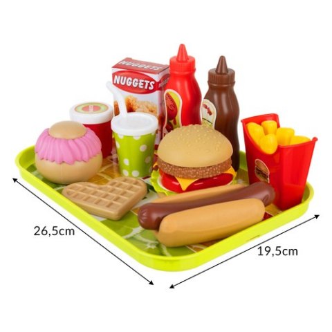 Fast food zestaw zabawkowy 26321