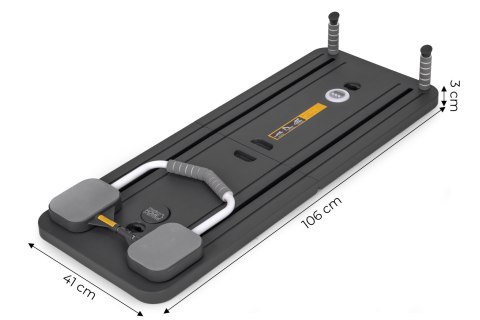 Wielofunkcyjna deska do ćwiczeń pilates reformer składany wyświetlacz LCD eskpandery ModernHome