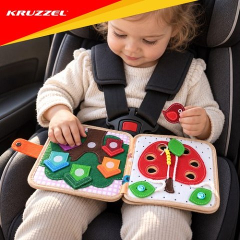 Tablica manipulacyjna - żyrafa Kruzzel