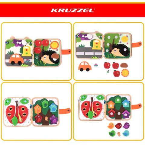 Tablica manipulacyjna - żyrafa Kruzzel