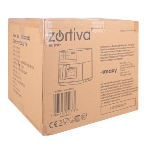 Frytkownica beztłuszczowa 8L Zortiva