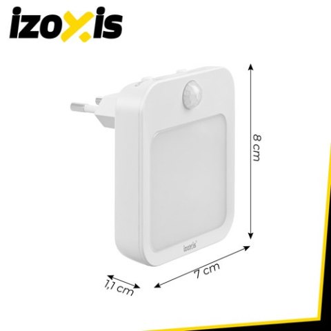 Lampka nocna LED z czujnikiem ruchu - 2szt. Izoxis