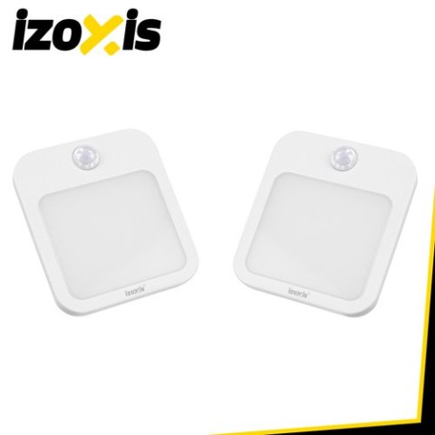 Lampka nocna LED z czujnikiem ruchu - 2szt. Izoxis