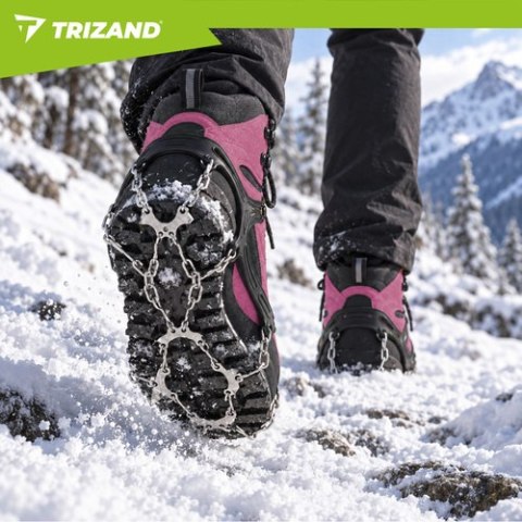 Raczki na buty/kolce antypoślizgowe 36-40 Trizand
