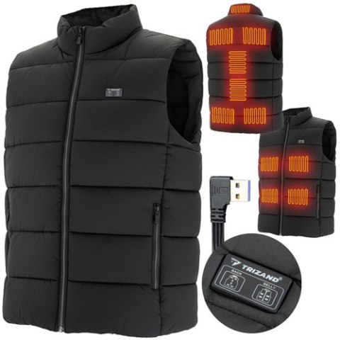 Kamizelka podgrzewana M USB Trizand 26540