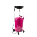 Mobilna Zlewarka do Oleju 80L magenta