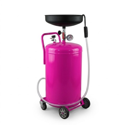 Mobilna Zlewarka do Oleju 80L magenta