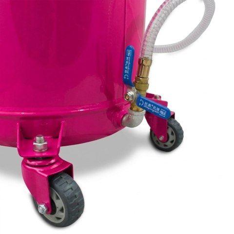 Mobilna Zlewarka do Oleju 80L magenta