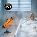 Ogrzewacz promiennik tarasowy na podczerwień poziomy pionowy oscylacyjny 1000W