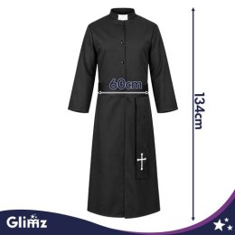 Strój księdza na Halloween Glimz