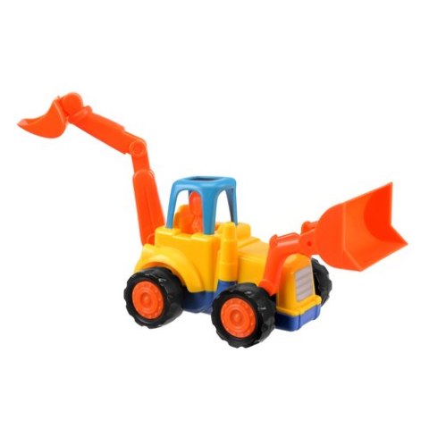Traktor/ koparka/ wywrotka z napędem- zestaw 4szt.