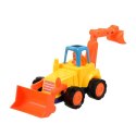 Traktor/ koparka/ wywrotka z napędem- zestaw 4szt.