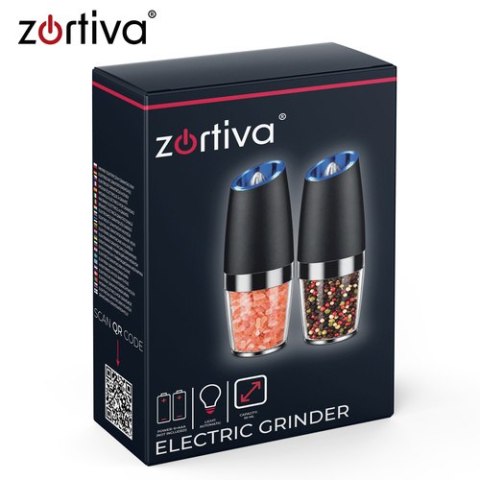 Młynek elektryczny grawitacyjny- 2szt. Zortiva