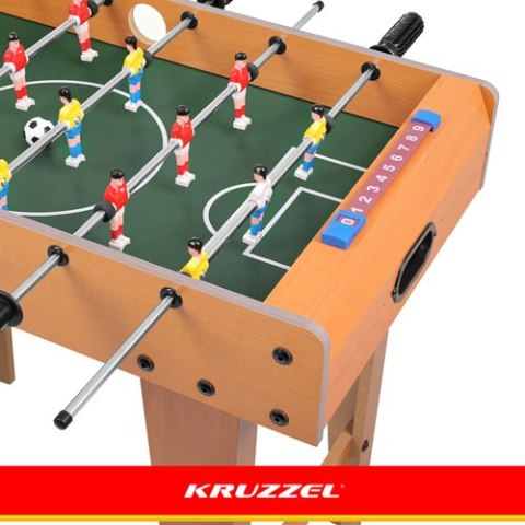 Piłkarzyki stołowe 69x37x63cm Kruzzel