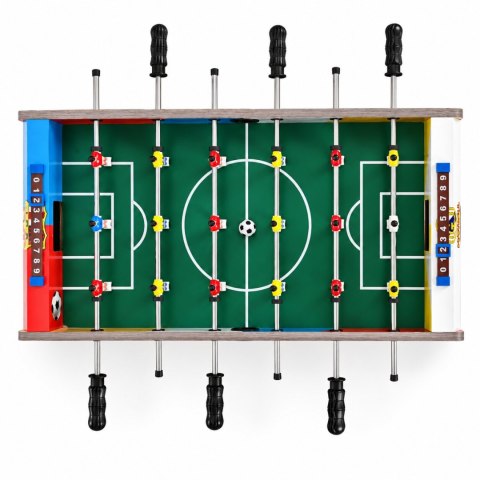 Piłkarzyki stołowe mini 70x35 cm stół do gry dla dzieci ECOTOYS