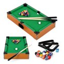 Stół do bilarda mini 50x30 cm zestaw do gry dla dzieci akcesoria ECOTOYS