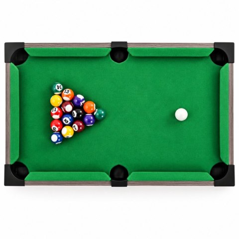 Stół do bilarda mini 50x30 cm zestaw do gry dla dzieci akcesoria ECOTOYS