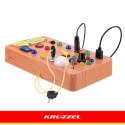 Tablica manipulacyjna z włącznikami LED Kruzzel