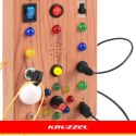 Tablica manipulacyjna z włącznikami LED Kruzzel