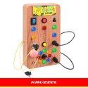 Tablica manipulacyjna z włącznikami LED Kruzzel