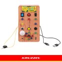 Tablica manipulacyjna z włącznikami LED Kruzzel