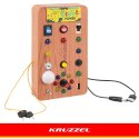 Tablica manipulacyjna z włącznikami LED Kruzzel