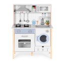 Kuchnia dla dzieci dźwięki LED piekarnik pralka akcesoria kuchenne ECOTOYS