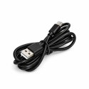 Lustro do makijażu LED 30x40 cm kosmetyczne podświetlane 3 barwy 12 żarówek czarne ModernHome