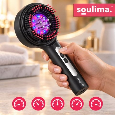 Masażer do skóry głowy 3w1 Soulima